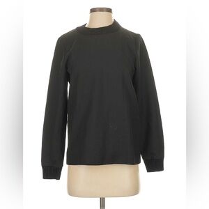 COS Textured Black Knit Top